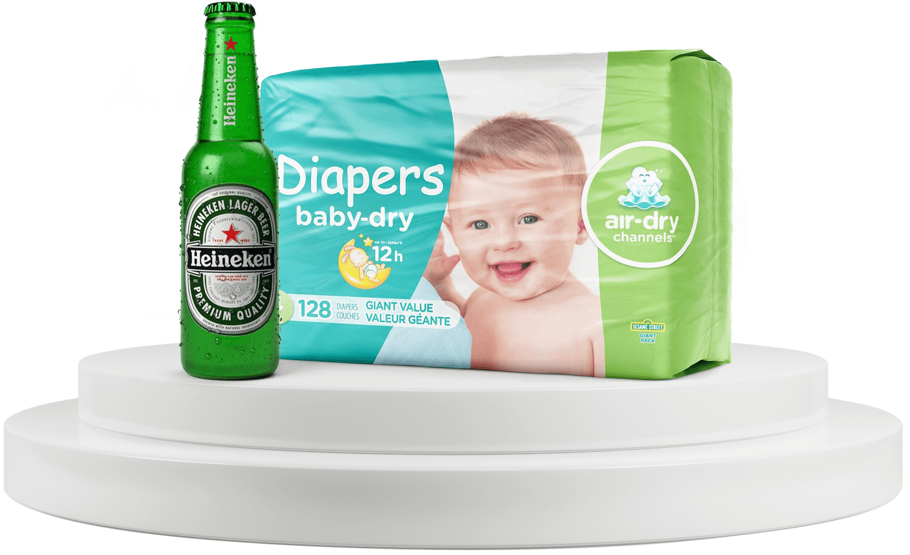 The beer and diaper story