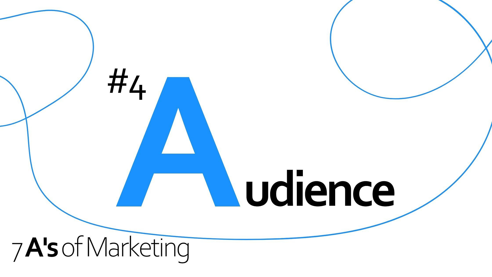 7 A's of Marketing - #4 Audience