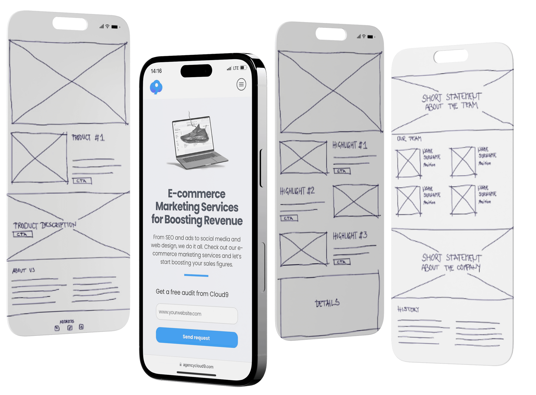 UI/UX Design Services - Cloud9 - Digital Marketing Agency
