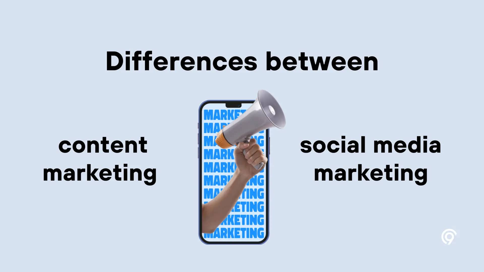 differences between content marketing vs social media marketing